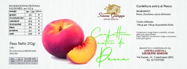 Confettura extra di pesca